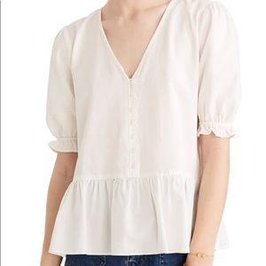 Madewell Ruffle Blouse